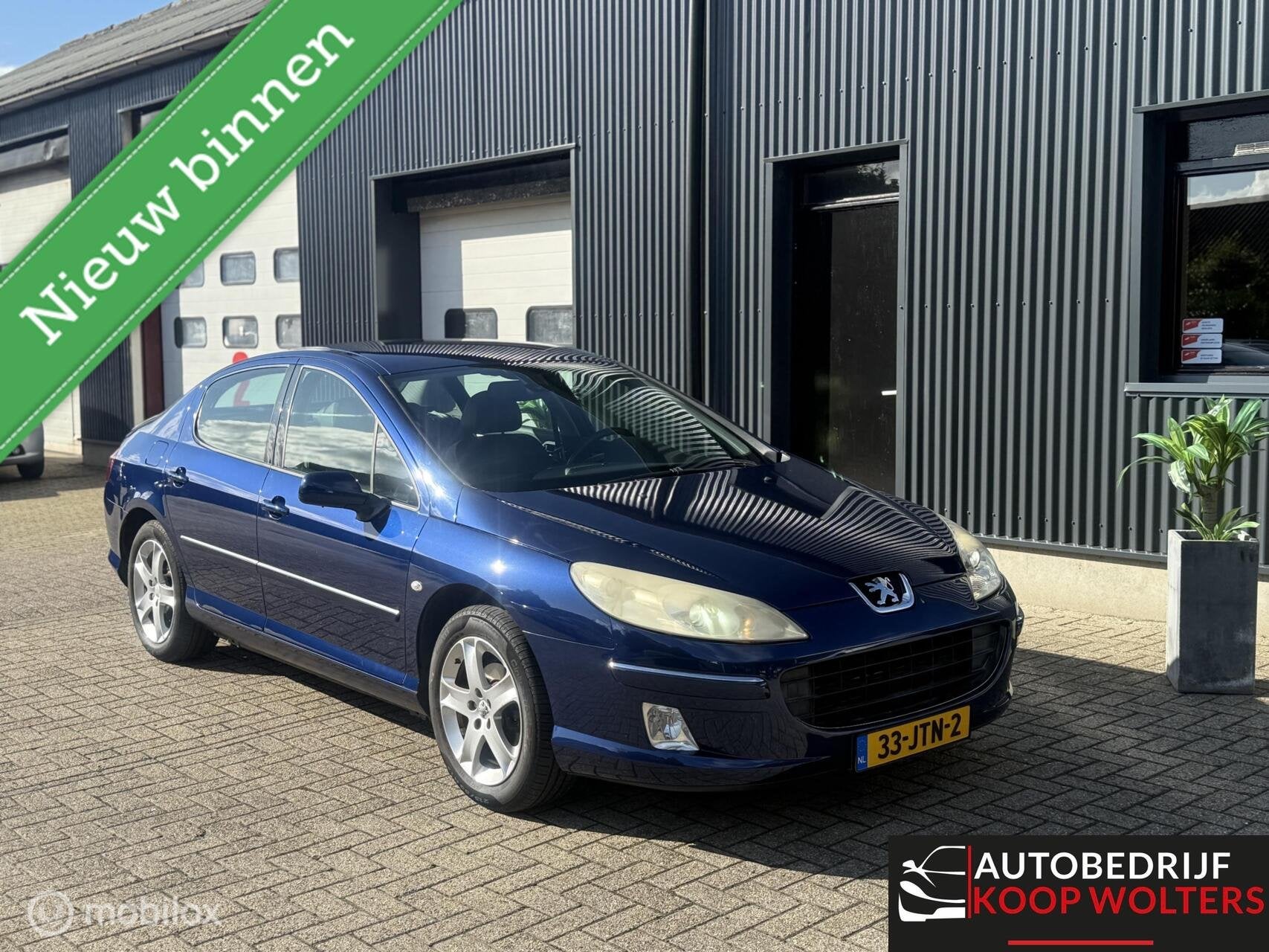 Peugeot 407 2.0 ST *78.000KM*XENON*LEDER*, Auto's, 745 kg, 4 cilinders, Blauw, Handgeschakeld
