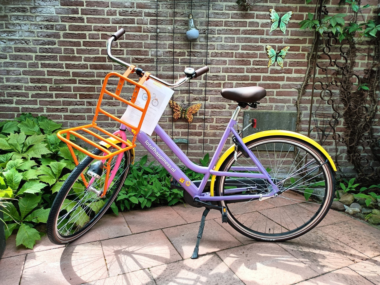 Nieuwe Transport damesfiets met voordrager 28 inch, Fietsen en Brommers, Terugtraprem, Nieuw, 56 cm of meer, Ophalen
