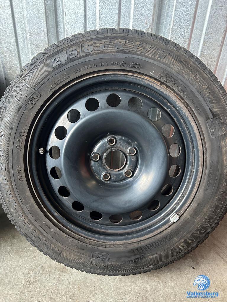 7-8mm! Originele VW Tiguan Audi Q3 Seat Tarraco Skoda Kodiaq, Auto-onderdelen, -, -, Banden en Velgen, 17 inch