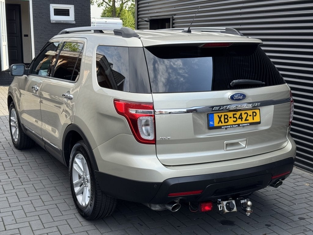 Ford Explorer 3.5 V6 2011| LEER| CLIMA| 7PERS| CRUISE| UNIEK, Auto's, Ford, Automaat, Euro 5, Gebruikt, Beige