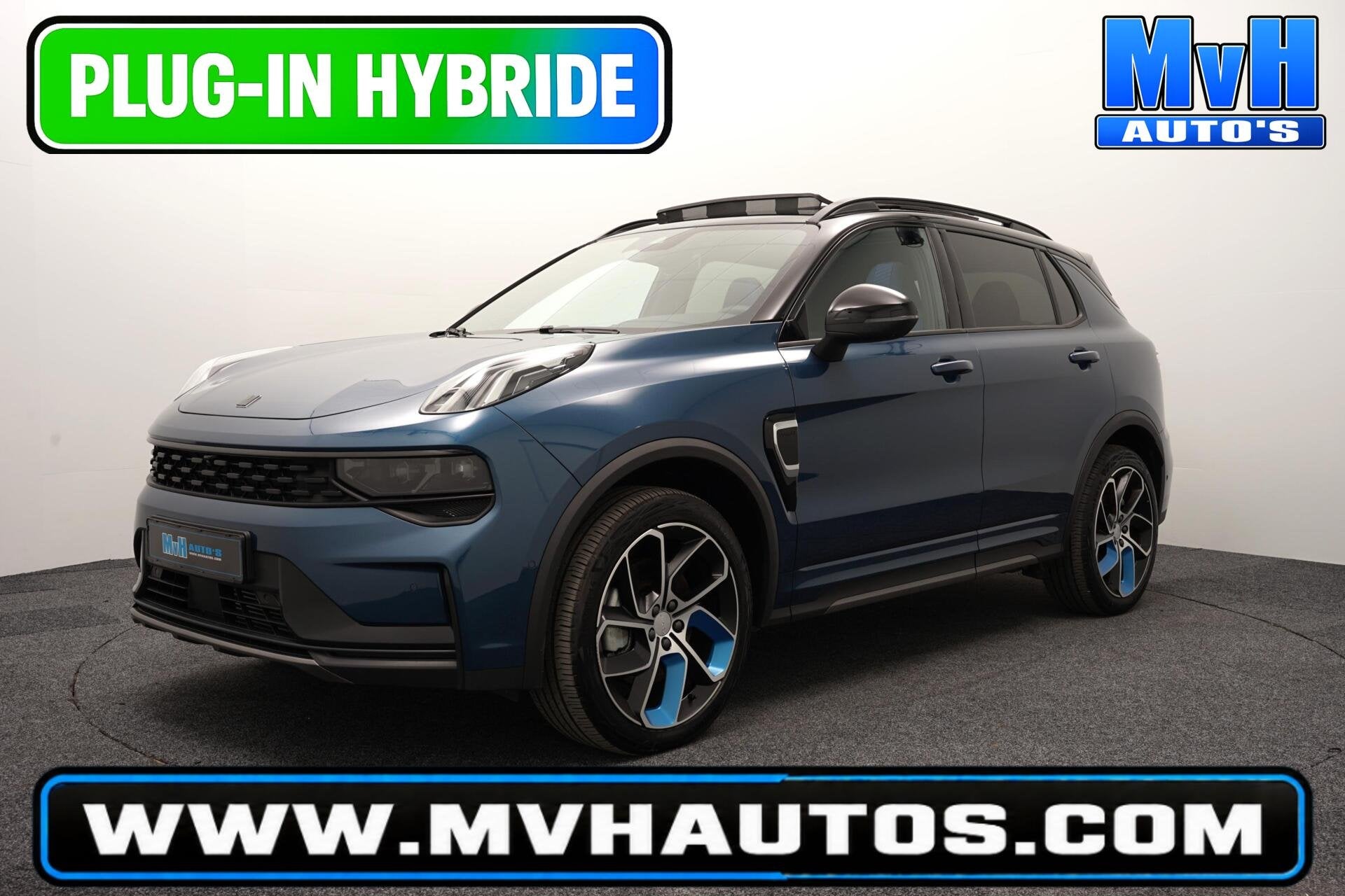 Lynk & Co 01 1.5 PHEV|ZWARTE.HEMEL|BLACK EDITION|360ºCAM|NA, Auto's, Dealer onderhouden, Stof, Euro 6, Met garantie (alle)