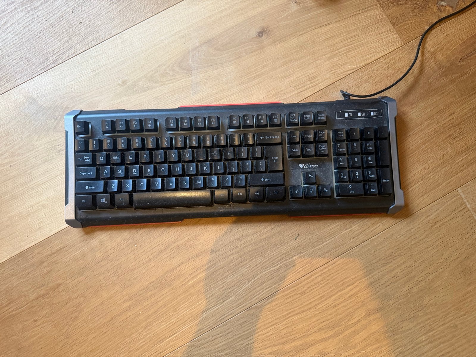 Genesis Gaming Toetsenbord RGB, Ophalen, Gebruikt, Gaming toetsenbord, Qwerty