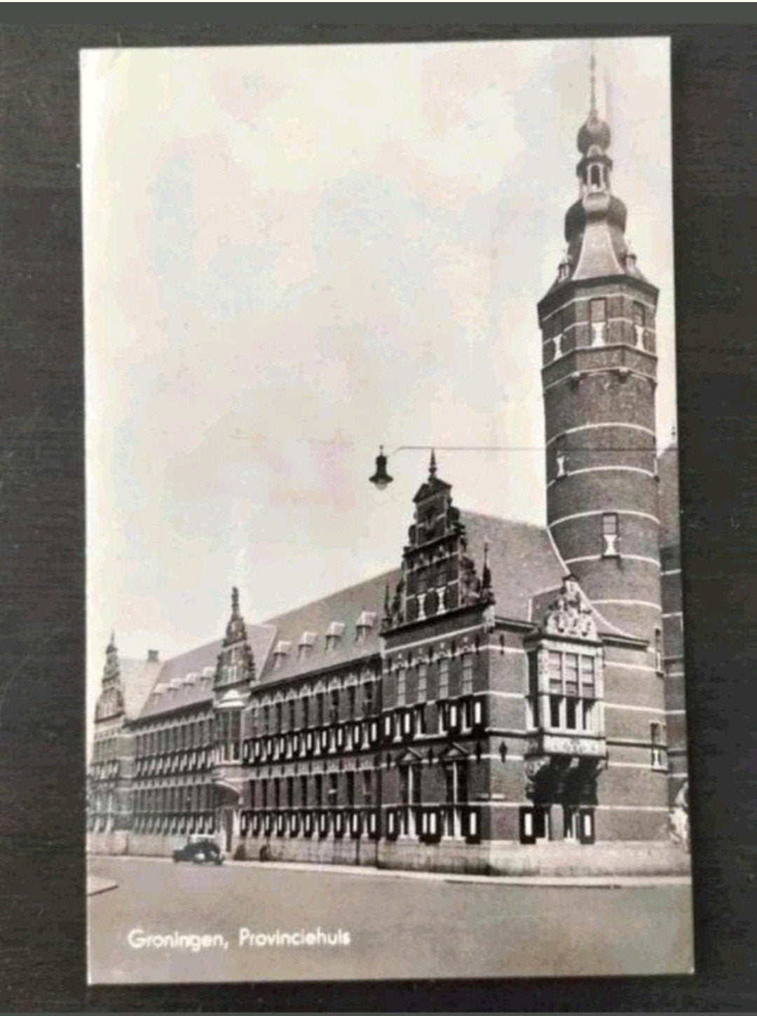 Groningen - Provinciehuis (gelopen, poststempel 1942), Ophalen of Verzenden, 1940 tot 1960, Gelopen, Groningen