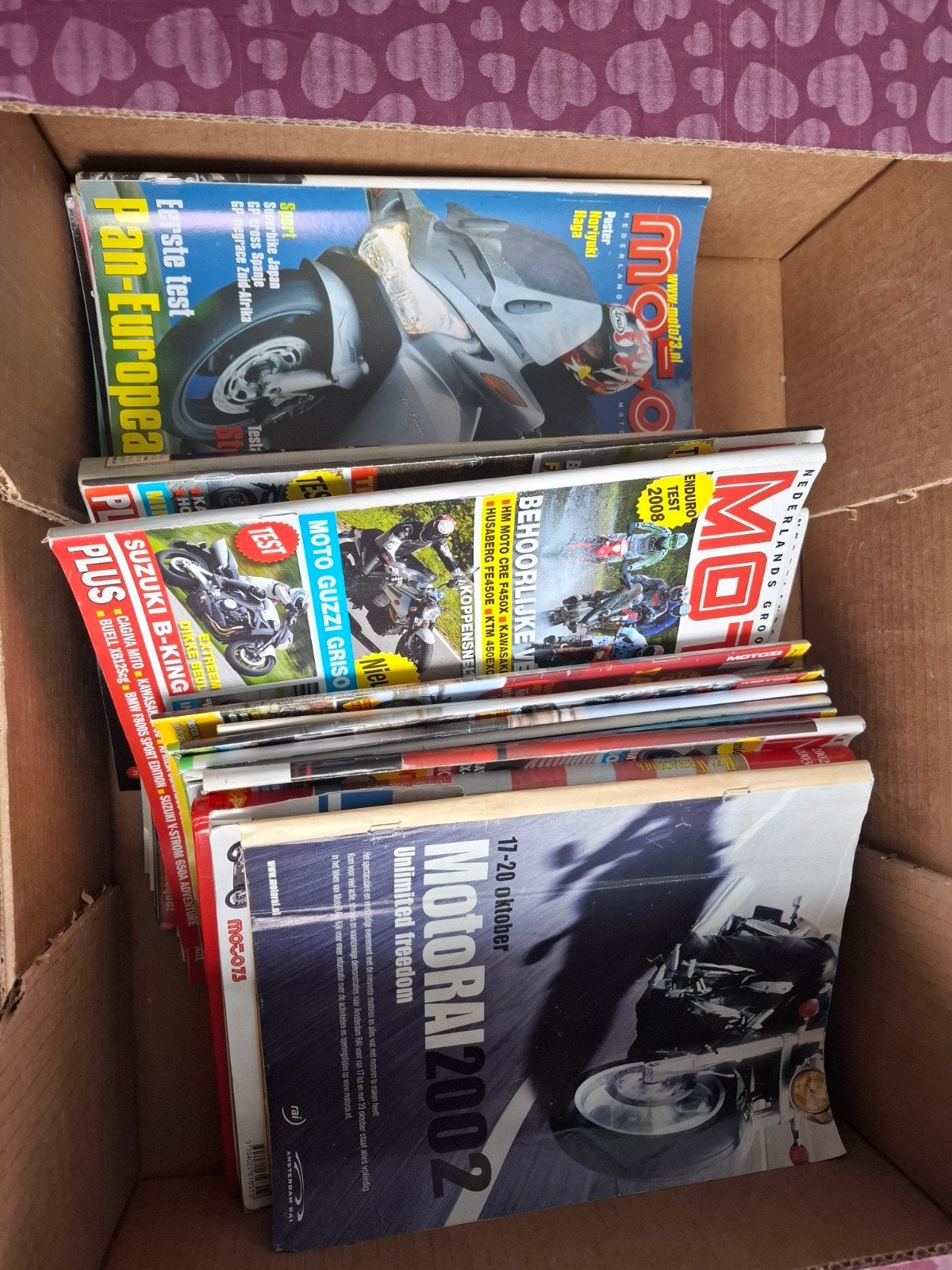 Grote collectie Moto73 motorbladen - diverse jaargangen, Boeken, Motoren, Ophalen of Verzenden, Gelezen, Algemeen