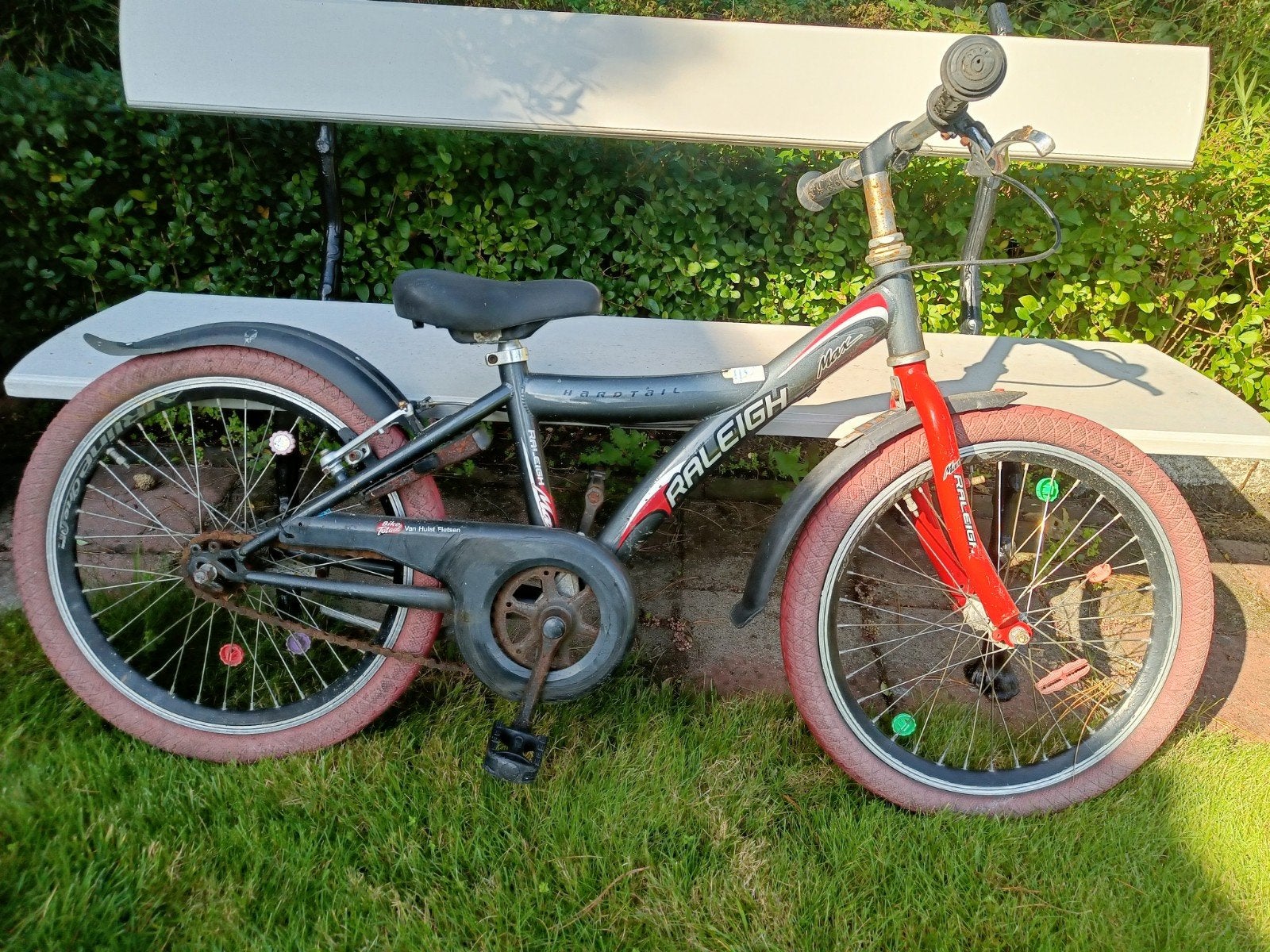 Raleigh kinderfiets opknapper, Ophalen, Terugtraprem, Raleigh, 16 tot 20 inch