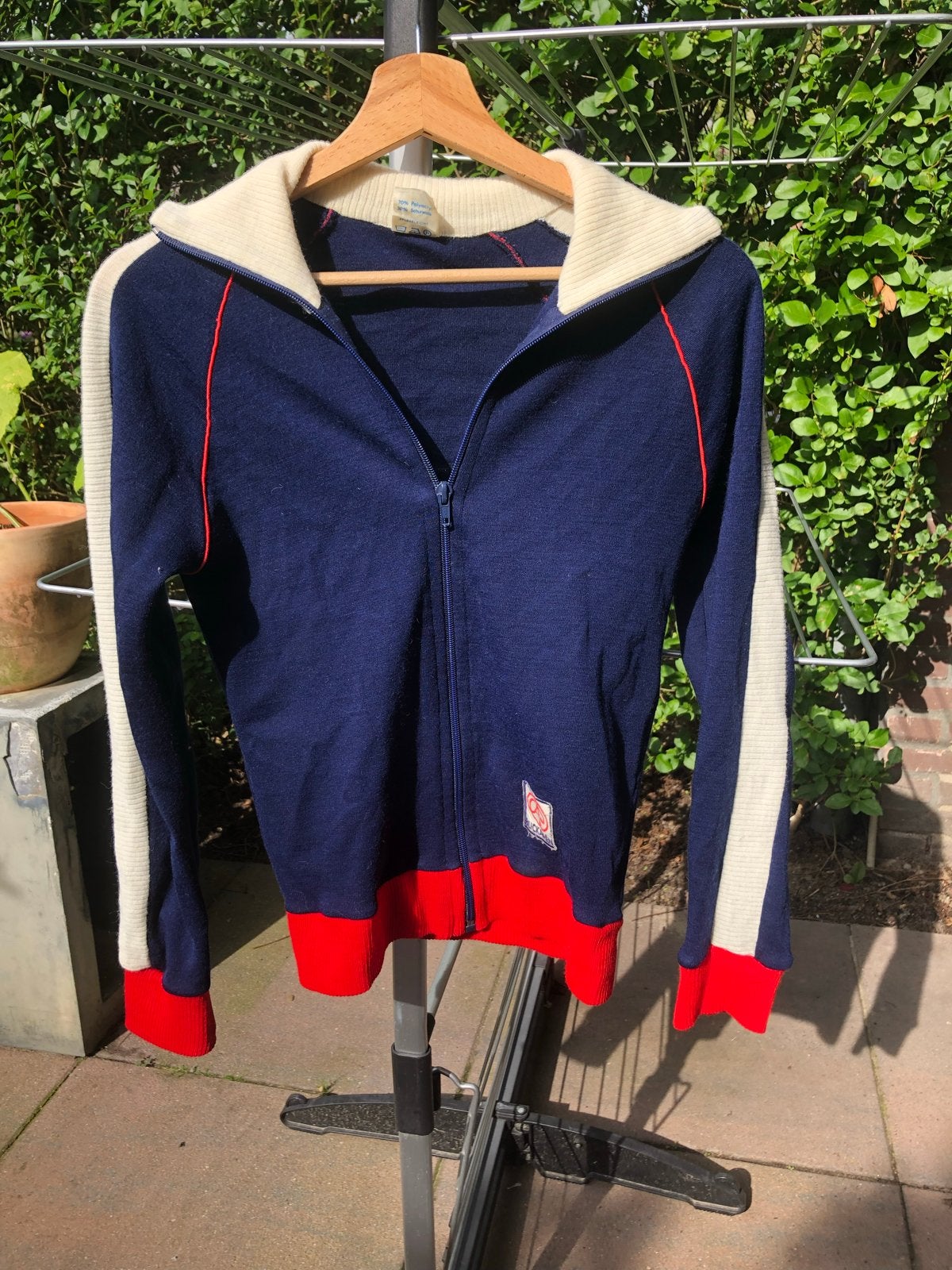 vintage trainingsjack, Ophalen of Verzenden, Zo goed als nieuw, Jongen of Meisje, Jas