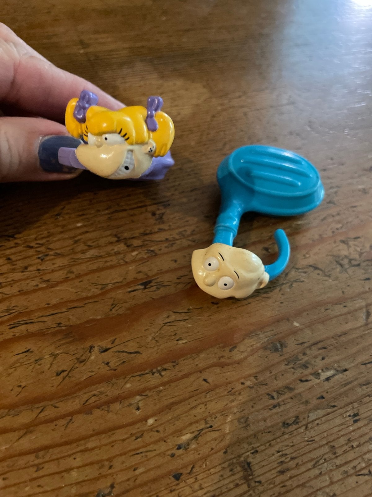 Rugrats Ring Waterspuitje - Tommy en Angelica, Verzamelen, Ophalen, Gebruikt
