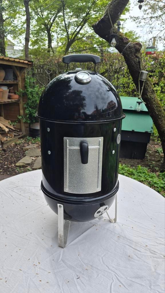 Weber Smokey Mountain Cooker 37cm, Tuin en Terras, Ophalen of Verzenden, Zo goed als nieuw, Weber