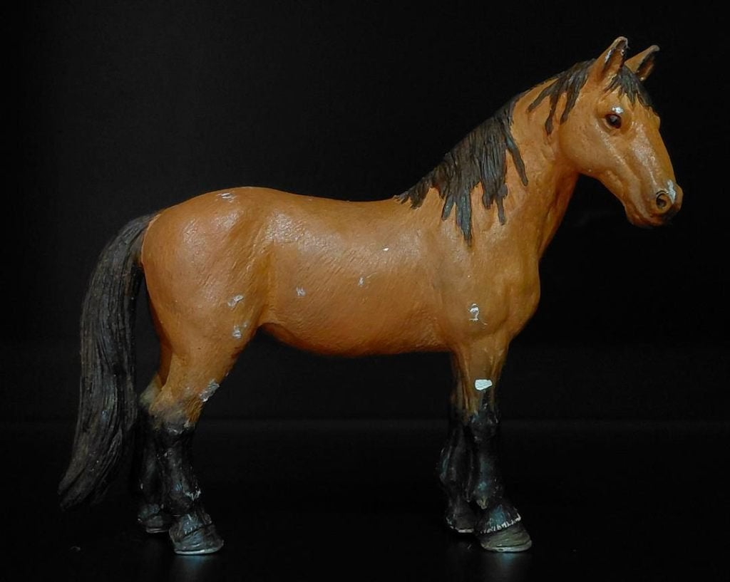 schleich paard, Verzamelen, Ophalen of Verzenden, Gebruikt, Paard, Beeldje of Figuurtje