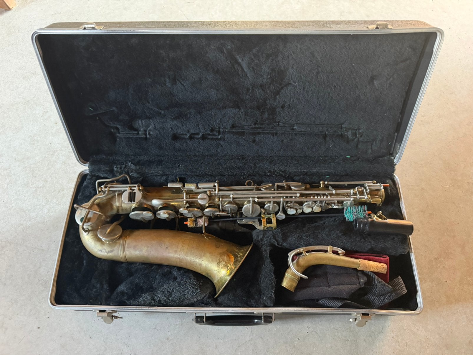 Bundy Saxofoon, Muziek en Instrumenten, Ophalen of Verzenden, Gebruikt, Alt