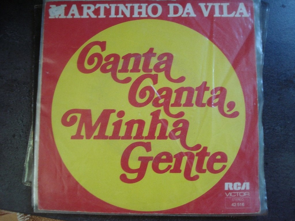 Martinho da Vila: Canta canta, minha gente /Festa de umbanda, Latin en Salsa, Gebruikt, 7 inch, Single