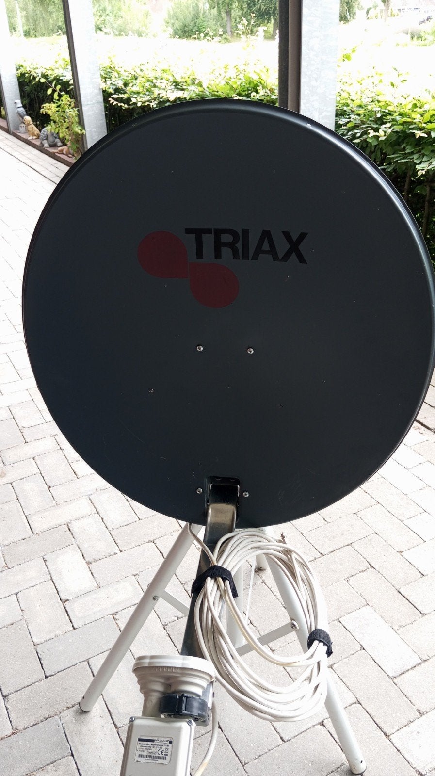 Tv schotel set voor de camping of anders, Audio, Tv en Foto, Schotelantennes, Ophalen, Gebruikt, Overige merken