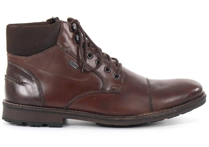 Rieker klassieke laars bruin leer met binnen schaapswol, Bruin, Boots, Nieuw, Ophalen of Verzenden