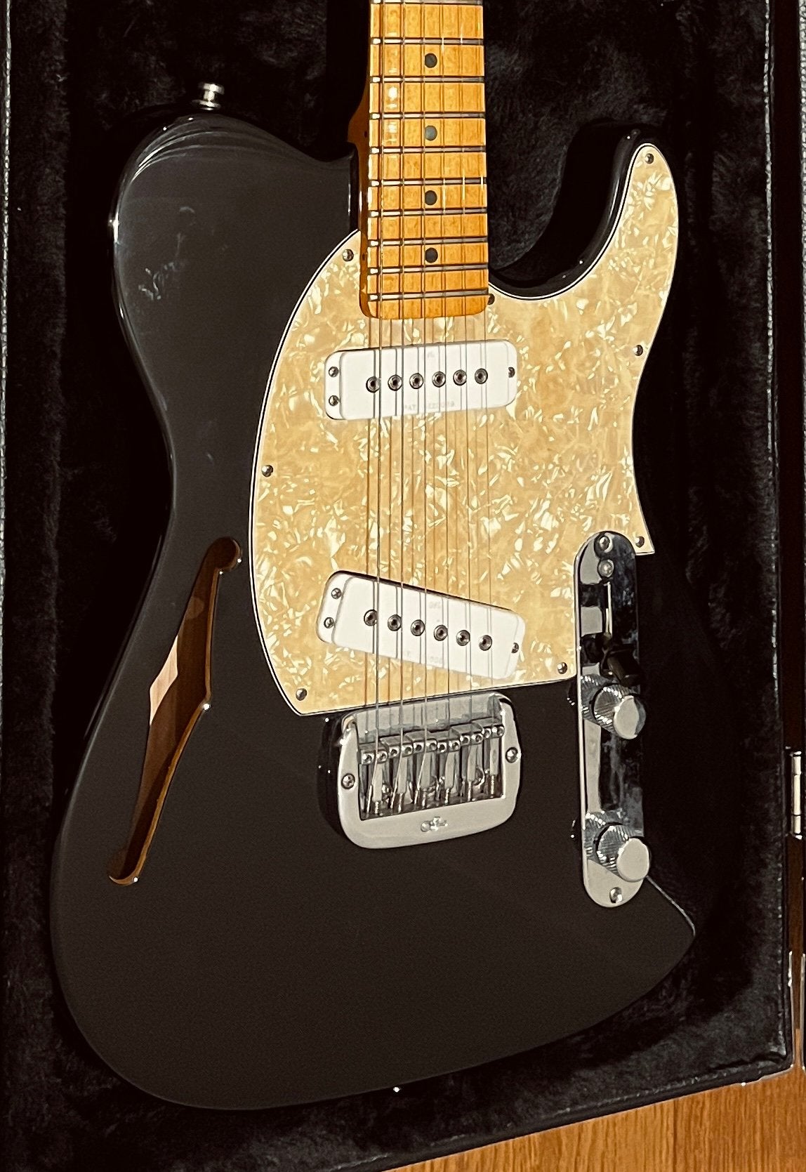 G&L USA Thinline ASAT Special, Ophalen, Zo goed als nieuw, Solid body, Fender