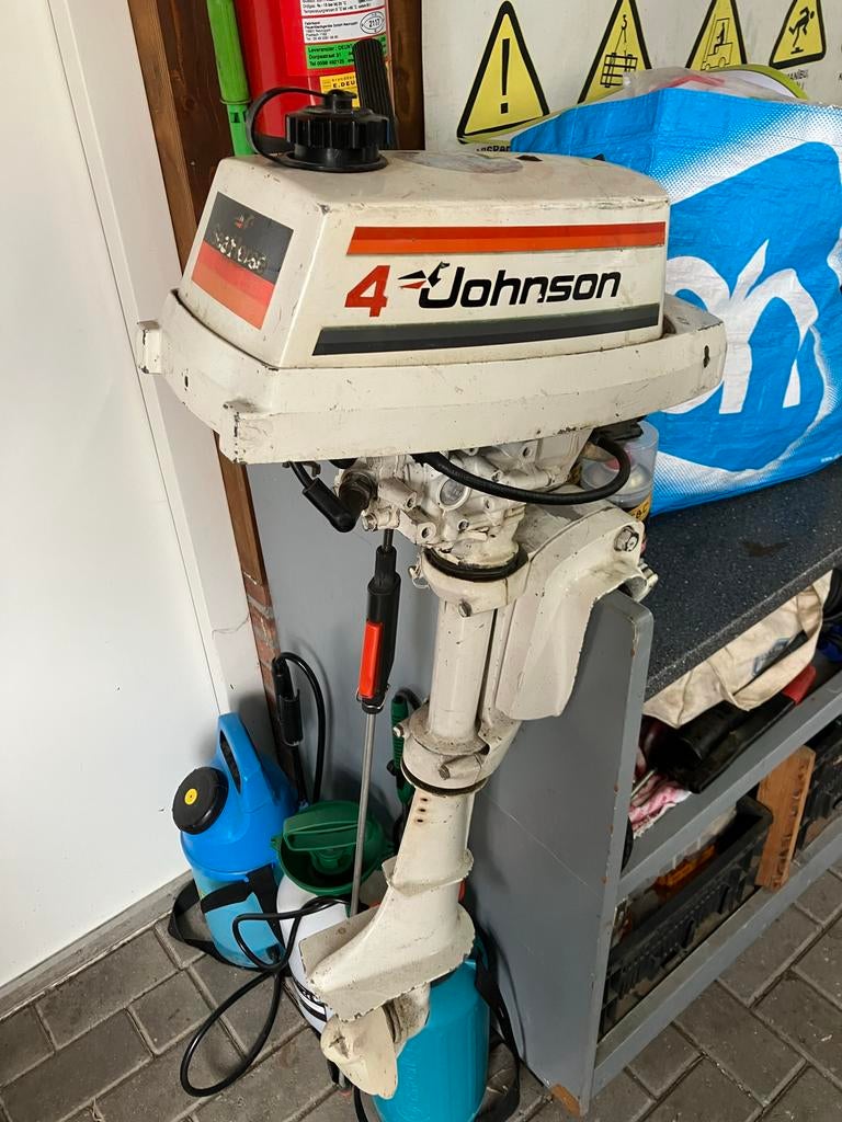 Johnson seahorse 4pk buitenboordmotor, Watersport en Boten, Ophalen of Verzenden, Gebruikt