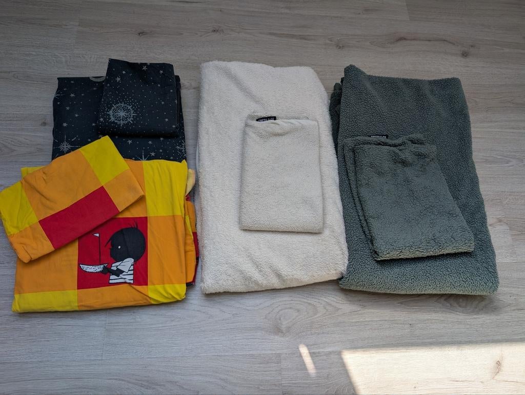 4 x dekbedovertrek,.oa Jip & Janneke dekbed 4 seizoenen Ikea, Wit, Dekbedovertrek, Tweepersoons, Ophalen of Verzenden