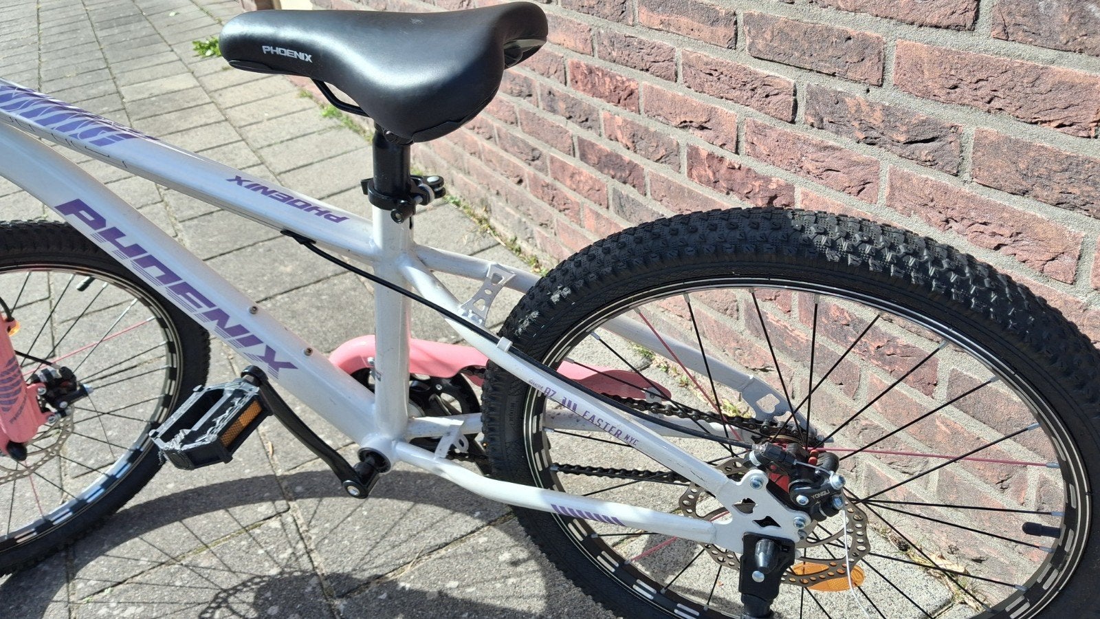 Phoenix Kinder Mountainbike - 22 inch. Fiets voor meisje, Fietsen en Brommers, Ophalen, 20 inch of meer, Zo goed als nieuw, Schijfrem