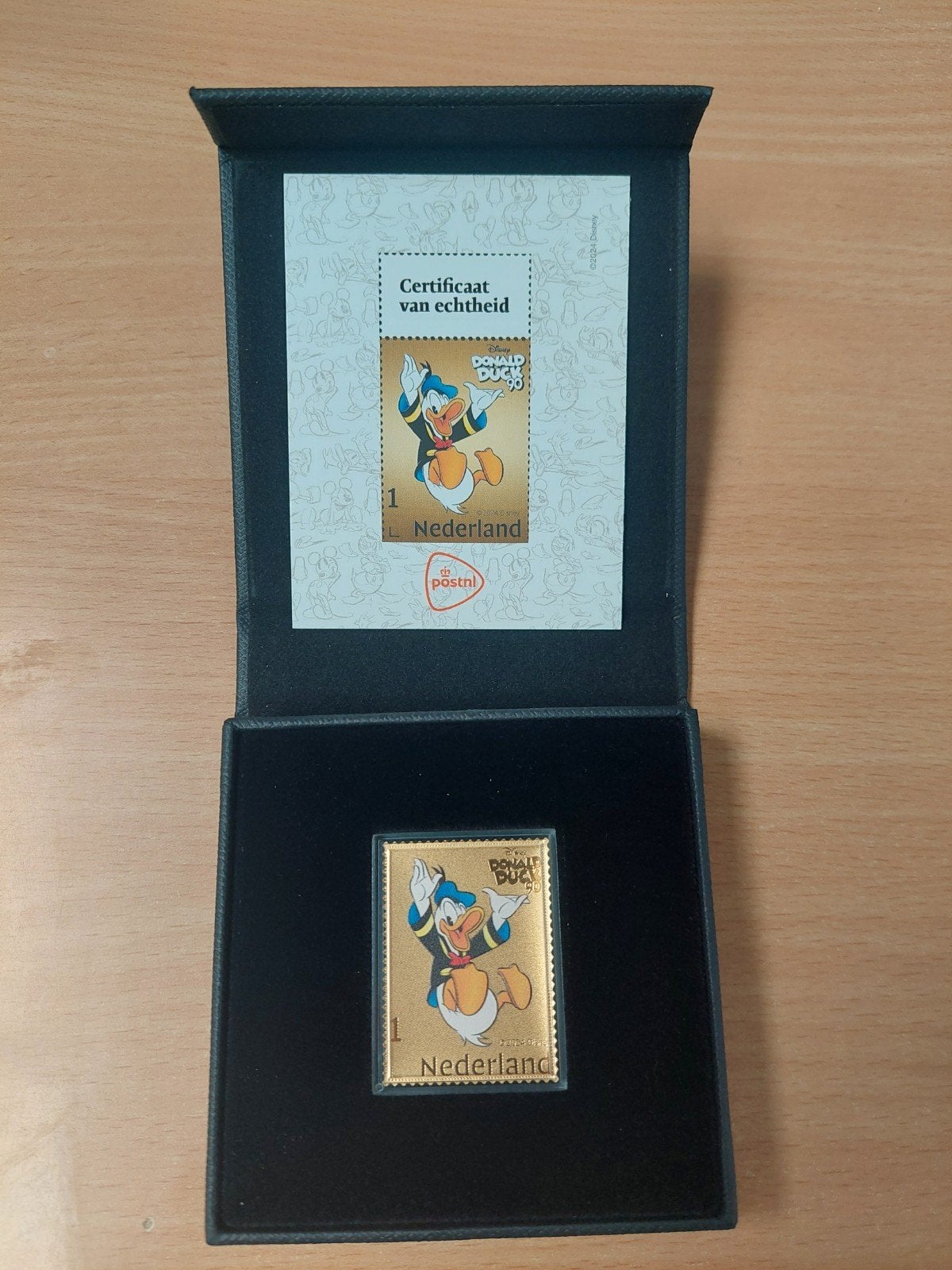 Donald Duck Gouden Postzegel PostNL - Nieuw, Postzegels en Munten, Ophalen of Verzenden, Na 1940, Postfris