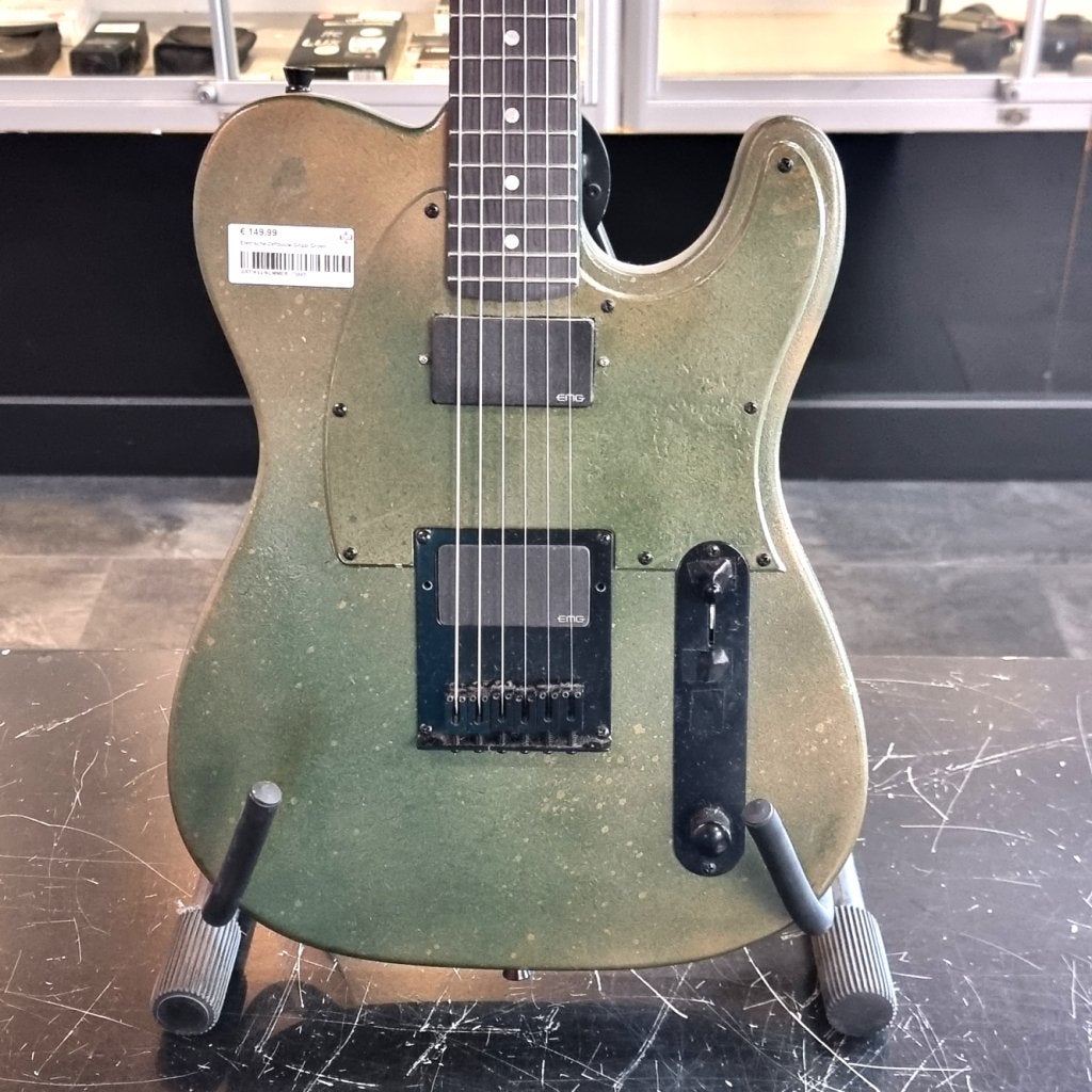 Elektrische Zelfbouw Gitaar Groen, Flex Ltd., Gebruikt, https://flex.com/contact-us, Nobelstraat 10, 5807 GA Oostrum LB, Limburg, Nederland