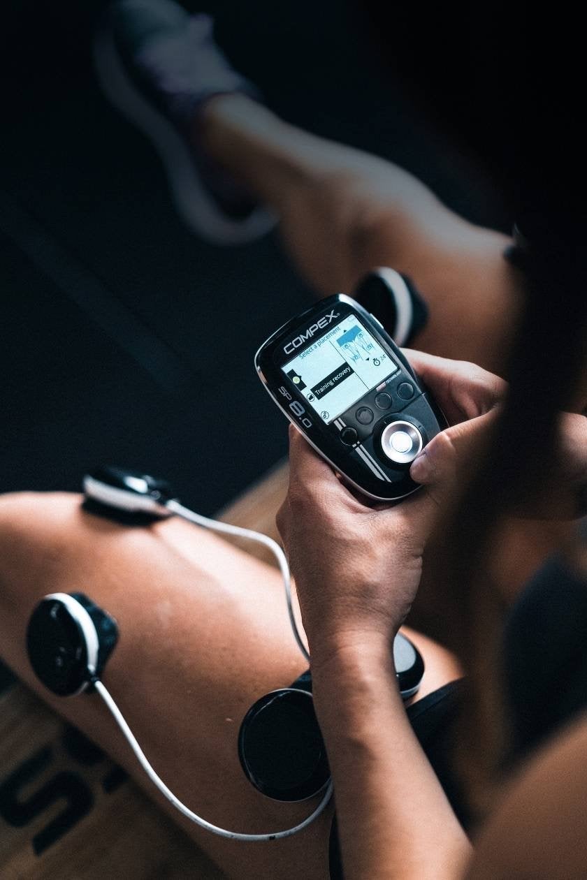 Compex SP 8.0 te huur EMS Spierstimulator, Ophalen of Verzenden, Zo goed als nieuw, Benen, Overige typen