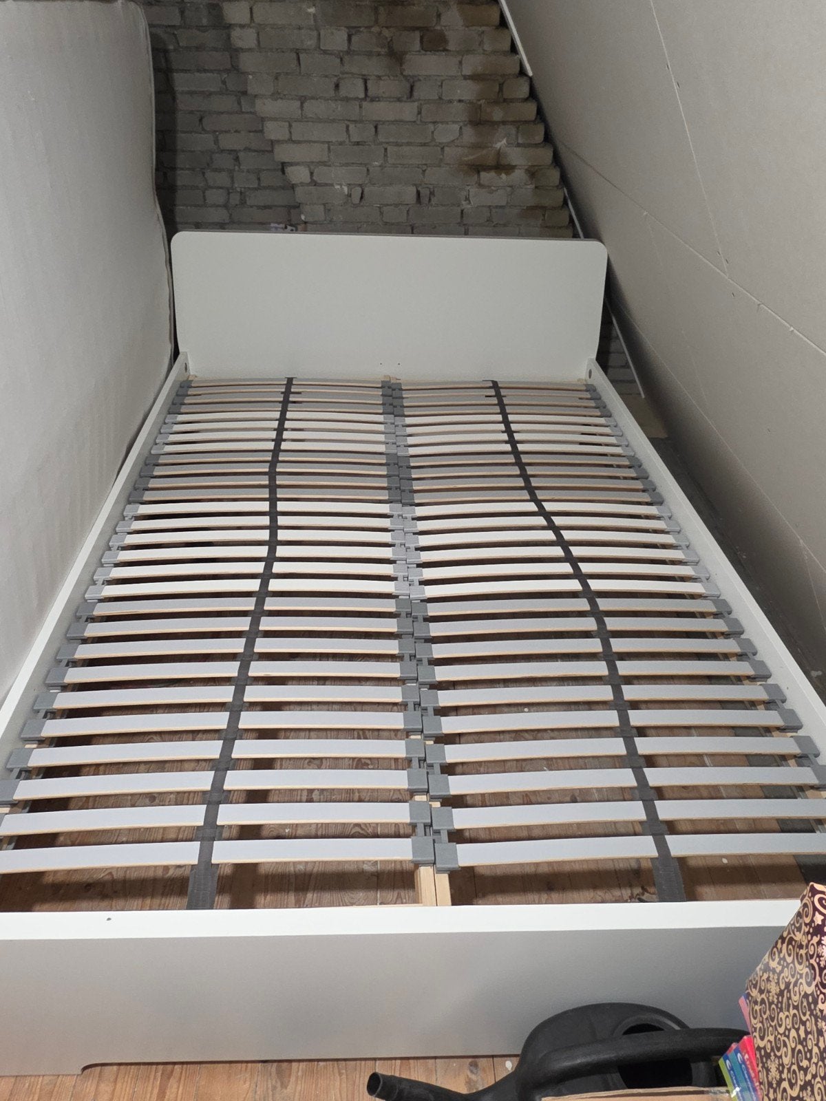 Bed 140x200 met lattenbodem, Ophalen of Verzenden