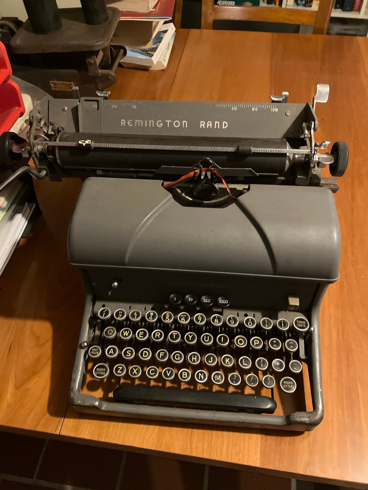 Remington rand typemachine, Diversen, Typemachines, Ophalen