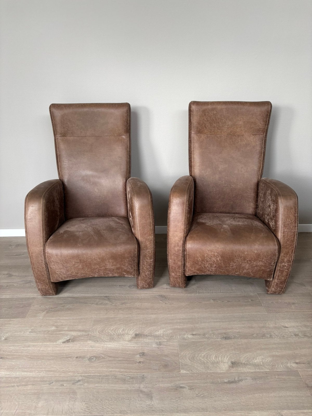 Fauteuils stoelen, Ophalen, Gebruikt, Overige materialen, 75 tot 100 cm