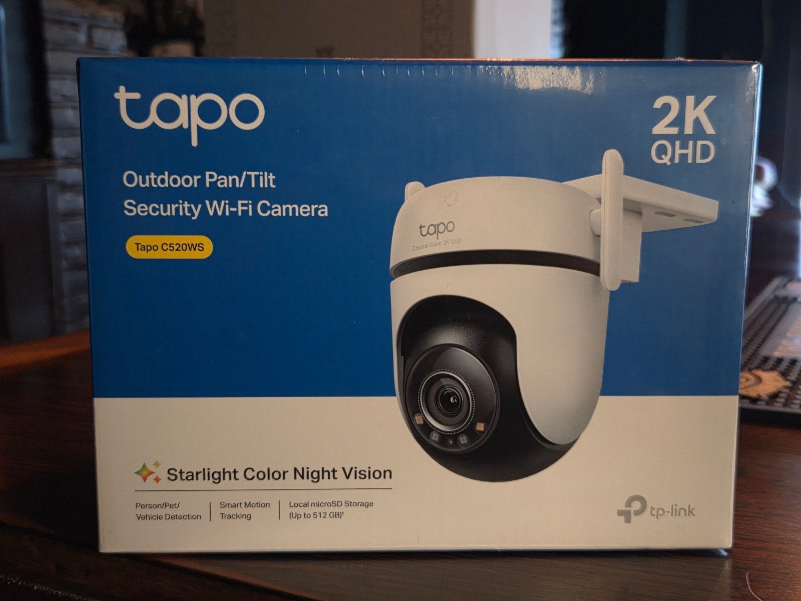 Tapo outdoor pan/tilt security camera, Ophalen of Verzenden, Nieuw