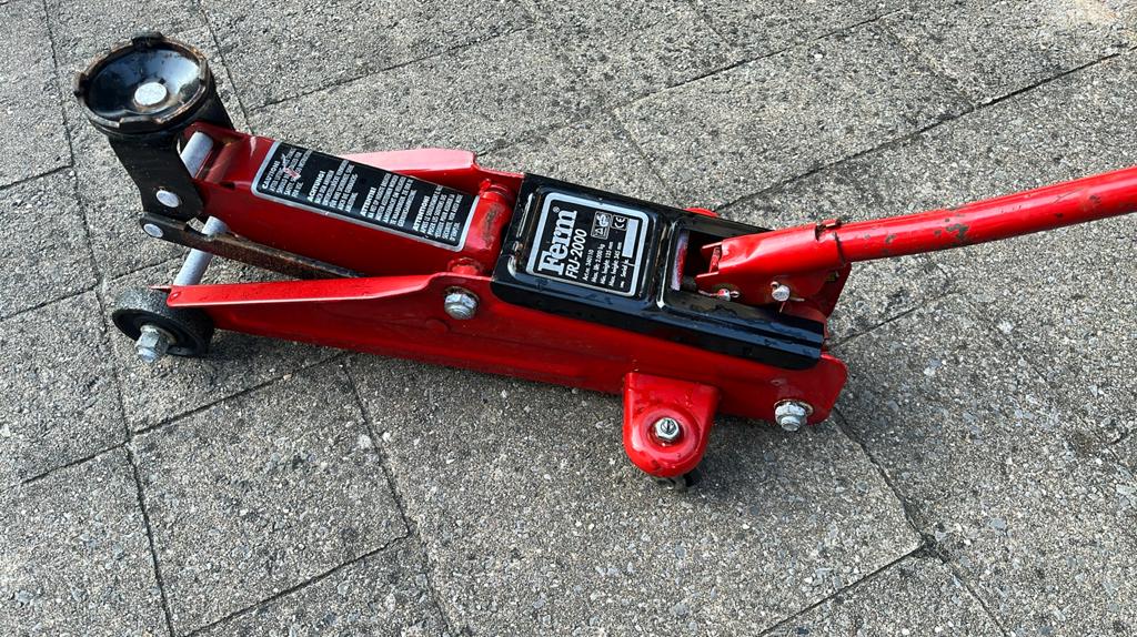 Autokrik 2 ton, Auto diversen, Krikken, Ophalen, Gebruikt, Manueel, Garagekrik