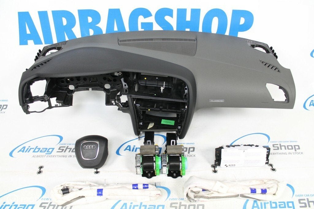 Airbag set - Dashboard grijs met dak airbags Audi A4 B8, Auto-onderdelen