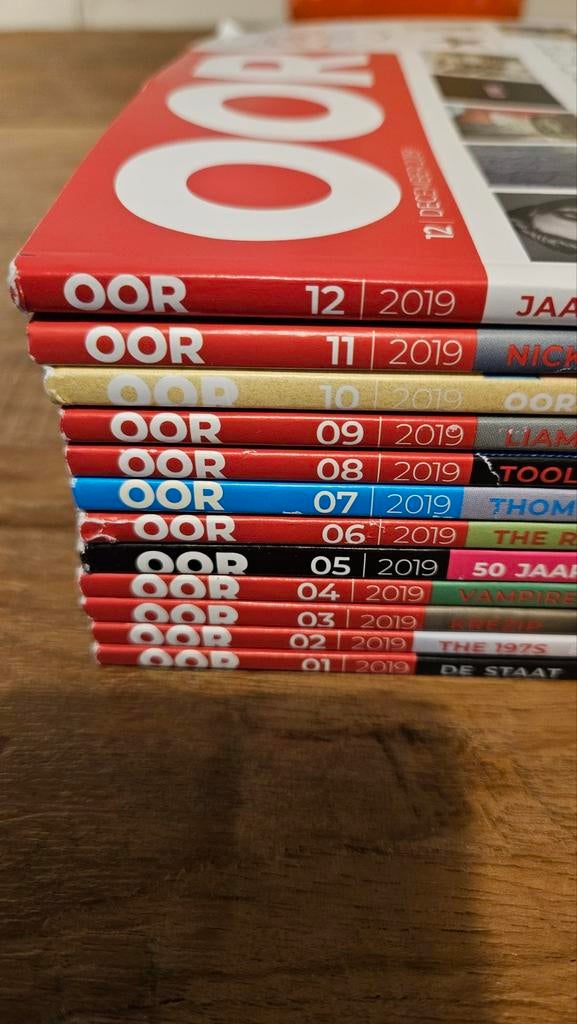 Muziekkrant OOR complete jaargang 2019 - Alle 12 edities, Ophalen of Verzenden, Zo goed als nieuw, Muziek, Film of Tv