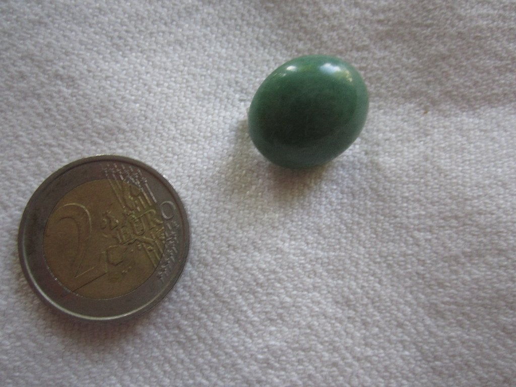 67.  Aparte oude broche, jade, Ophalen, Overige materialen, Broche