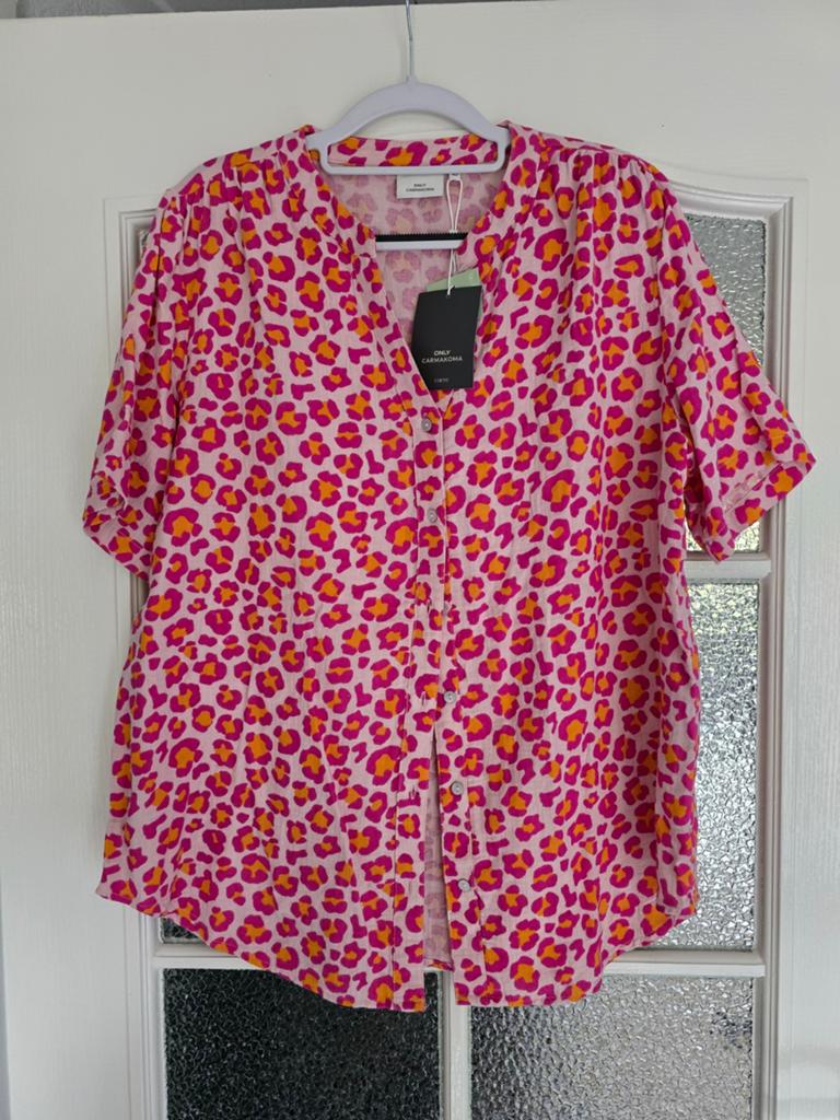 Nieuw only carmakoma 42 panter roze, Ophalen of Verzenden, Nieuw, Maat 42/44 (L), Roze