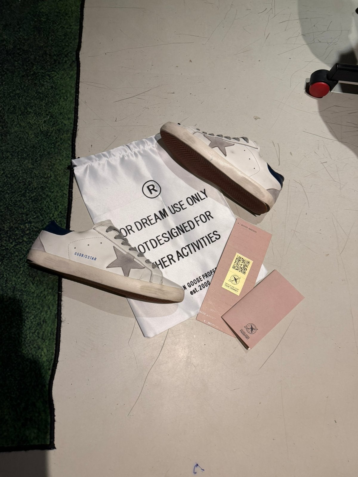 Golden goose schoenen, Verzenden, Wit, Sneakers of Gympen, Gedragen