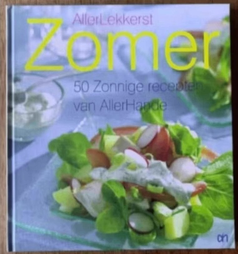 Allerlekkerst Zomer kookboek; 50 zonnige recepten AllerHande, Ophalen of Verzenden, Zo goed als nieuw