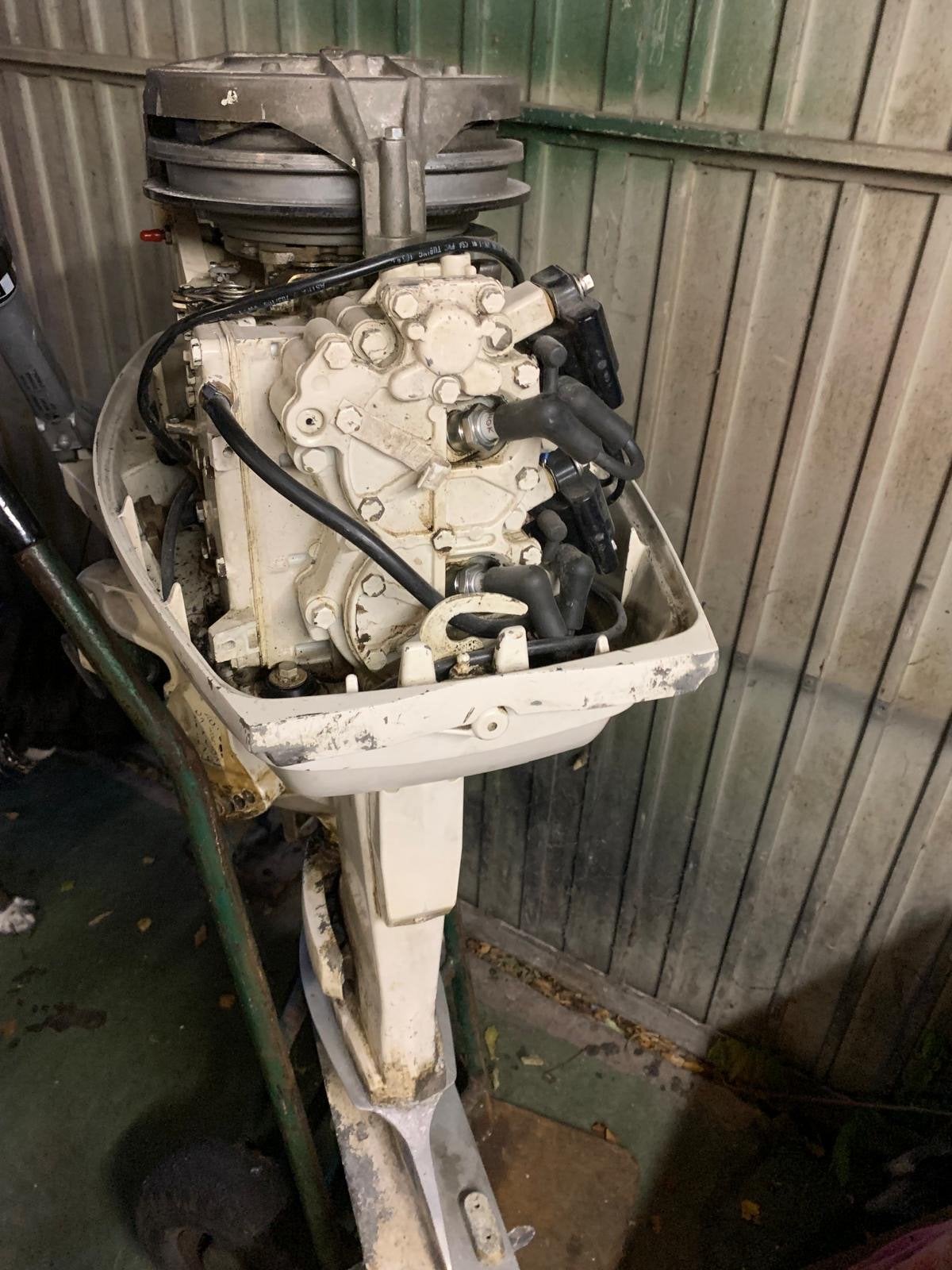 Johnson 20pk 2-t buitenboordmotor met nieuwe onderdelen, Watersport en Boten, Ophalen, 10 tot 30 pk, Gebruikt, Buitenboordmotor