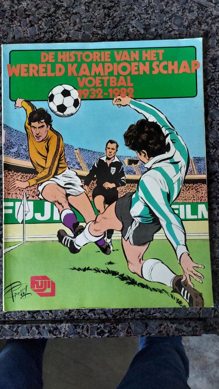 Wk voetbal 50 jaar 1932 1982, Ophalen of Verzenden, Bal