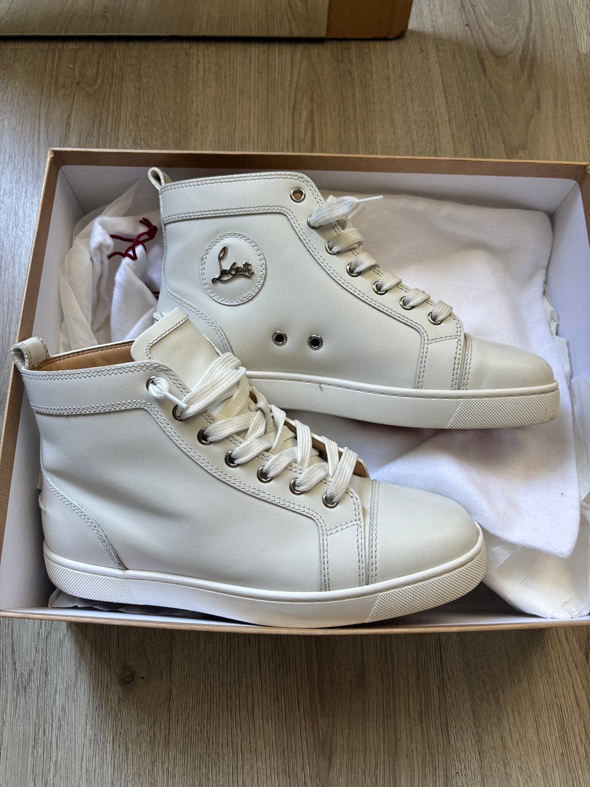 Louboutin calf white, Ophalen, Zo goed als nieuw, Kunstschaatsen, Overige merken