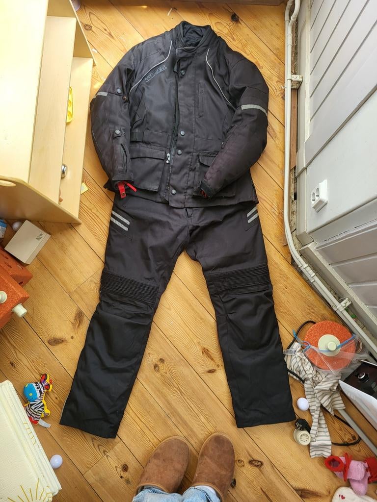 Lookwell heren motorpak - Jas XL, Broek XXL, Lookwell, Ophalen of Verzenden, Tweedehands, Heren