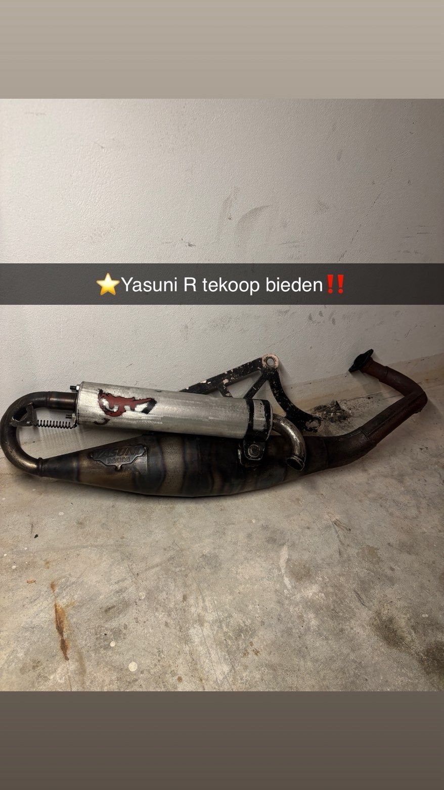 Yasuni R voor Piaggio, Ophalen of Verzenden, Gebruikt, Uitlaat