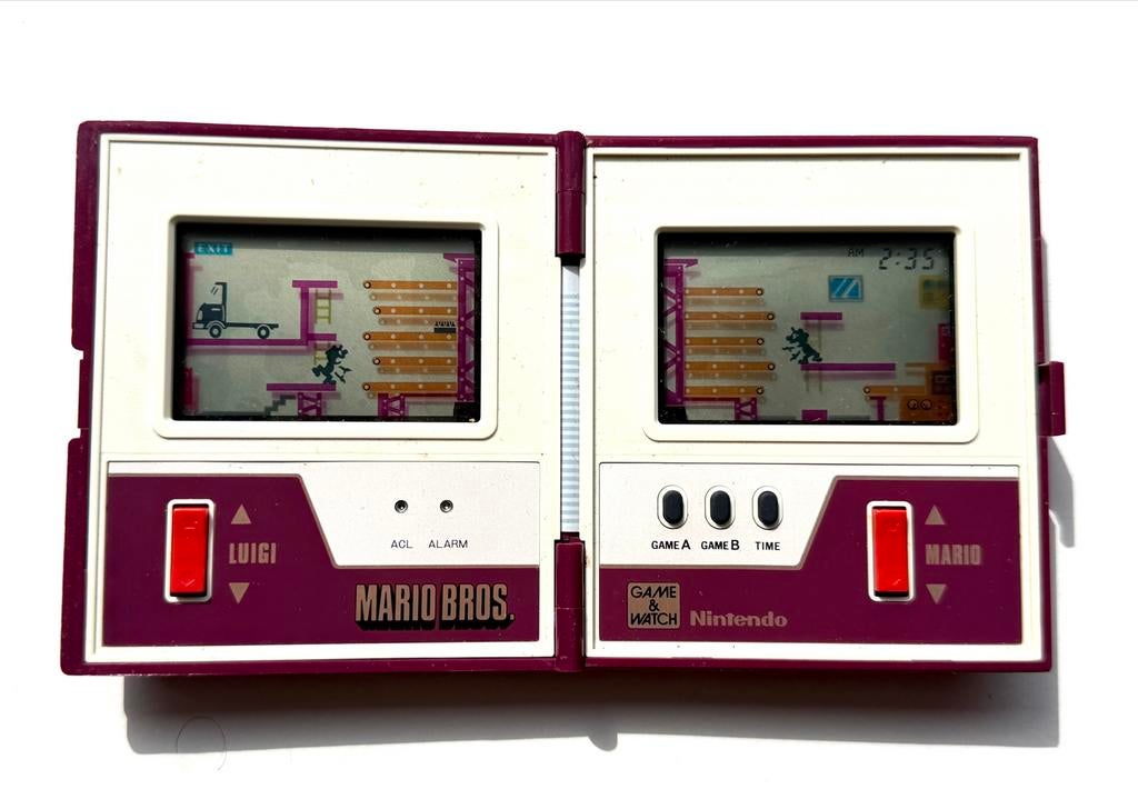 Nintendo Game & Watch Mario Bros. (MW-56) Multi Screen, Spelcomputers en Games, Spelcomputers | Overige, Gebruikt, Nintendo, Ophalen of Verzenden