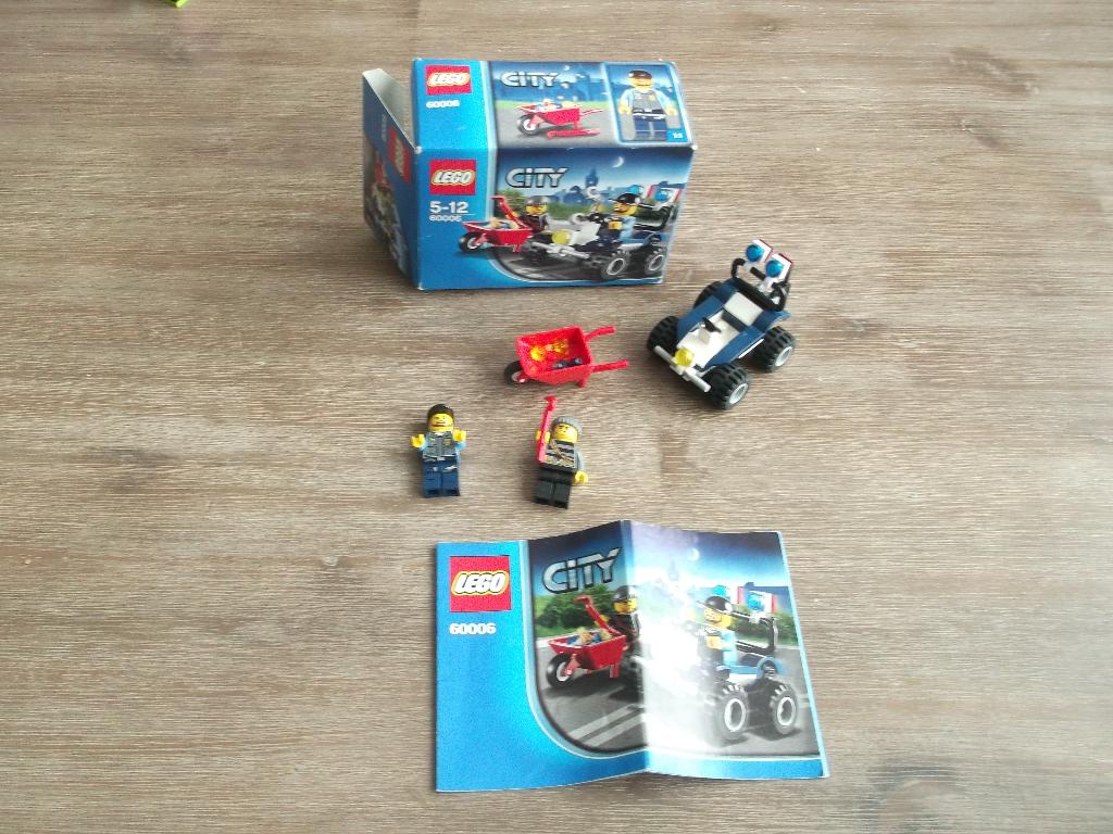 lego police 60006 police atv (2013), Gebruikt, Ophalen of Verzenden, Complete set, Lego
