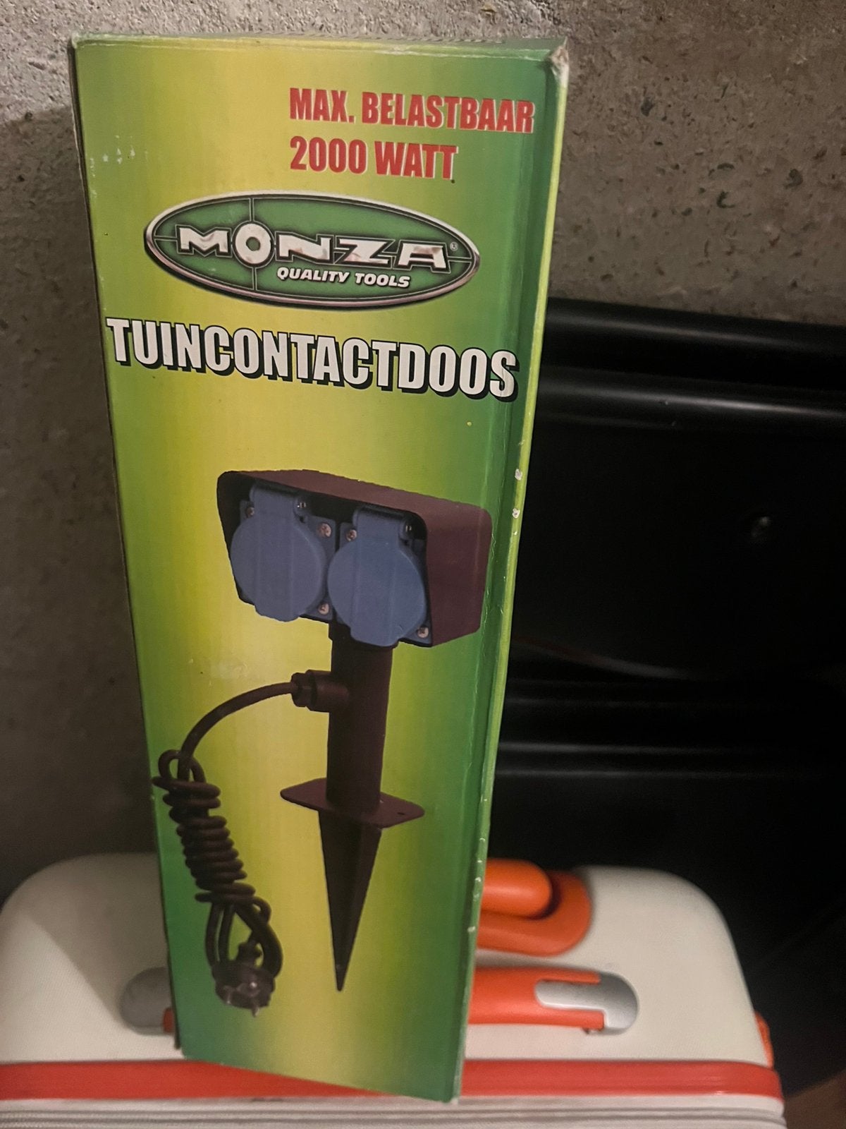 Tuincontactdoos, Ophalen, Nieuw, Kabel of Snoer