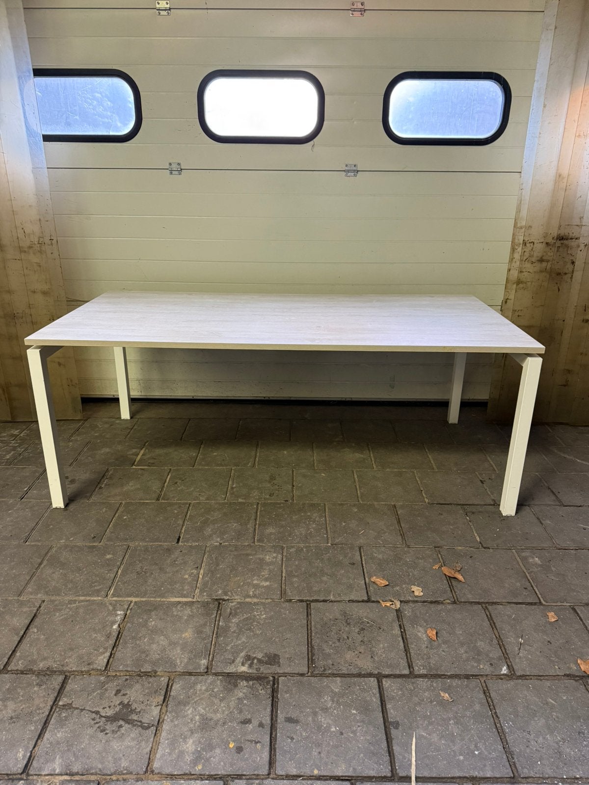 Bureautafel 200x100x75 cm | 2 stuks, Ophalen, Gebruikt, Hout, 100 cm