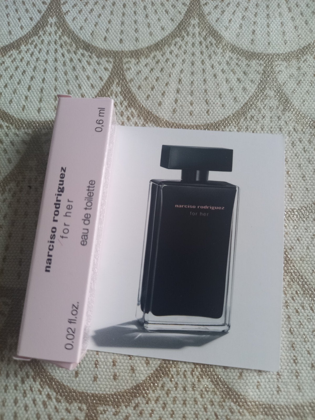 Proefje Narciso Rodriguez for her, Sieraden, Tassen en Uiterlijk, Ophalen of Verzenden, Nieuw