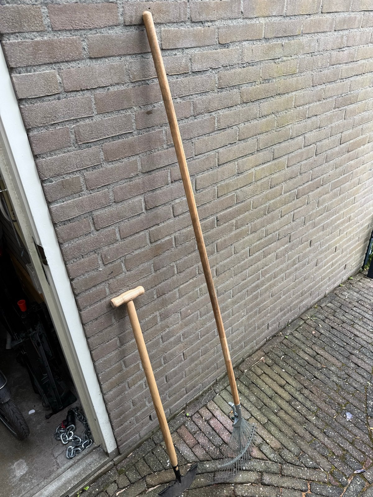 Hark en kantensteker - Tuin Gereedschap Set, Ophalen, Gebruikt, Overige soorten