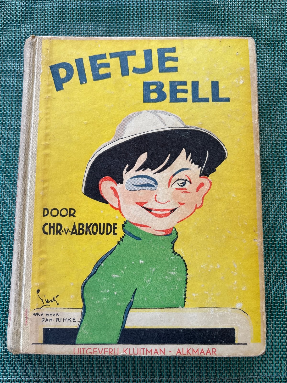 Pietje Bell - Klassiek kinderboek van Chr. van Abkoude, Ophalen of Verzenden, Gelezen, Fictie algemeen