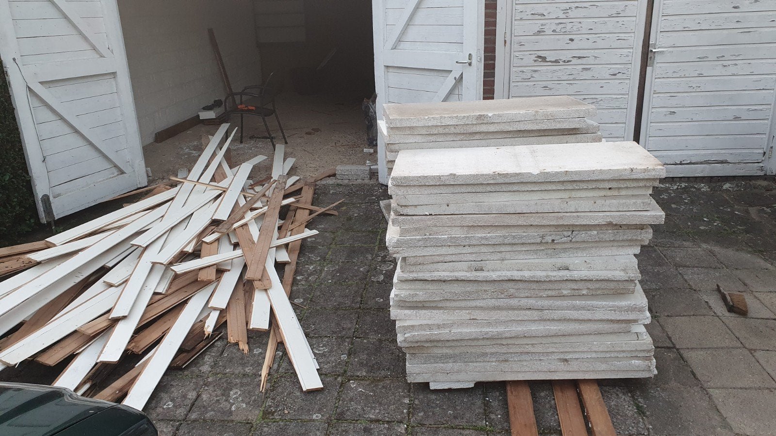 Gratis af te halen: Piepschuim isolatieplaten 4cm dik, Ophalen, Gebruikt, Piepschuim (Tempex), 4 tot 8 cm