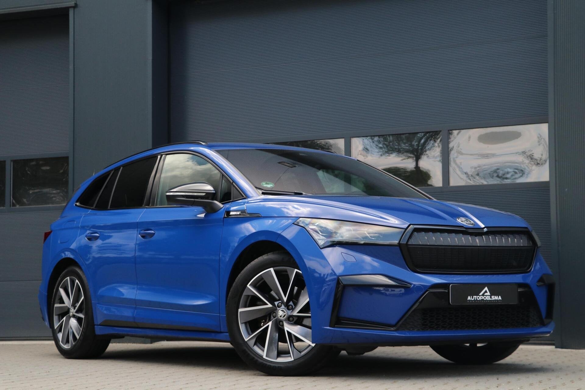 Skoda Enyaq iV 60 180PK |SPORTLINE| AdaptiveCruise AppleCarp, Auto's, Skoda, Automaat, Achterwielaandrijving, Gebruikt, 1865 kg