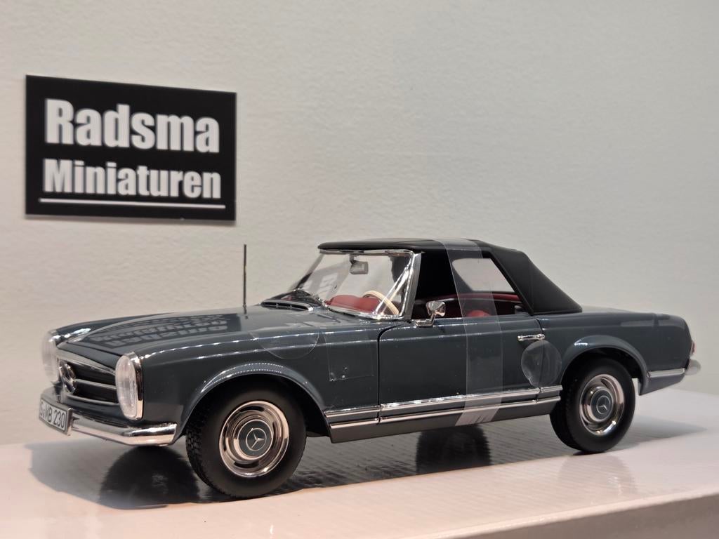 Mercedes-Benz 230 SL Pagode W113 - 1:18 Dealerpack Norev, Auto, Nieuw, Ophalen of Verzenden, Norev dealerpack